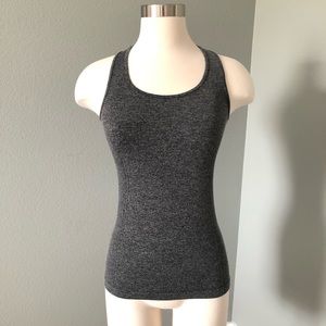 Nophat Gray Athletic Racerback Tank Top